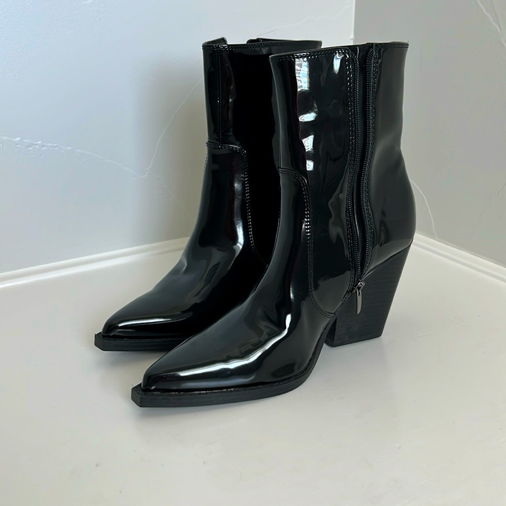 Nine West Cohen Leather Ankle Boots